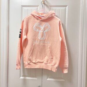 Aritzia TNA RARE Sweatfleece Streetwear Hoodie Peach - Small